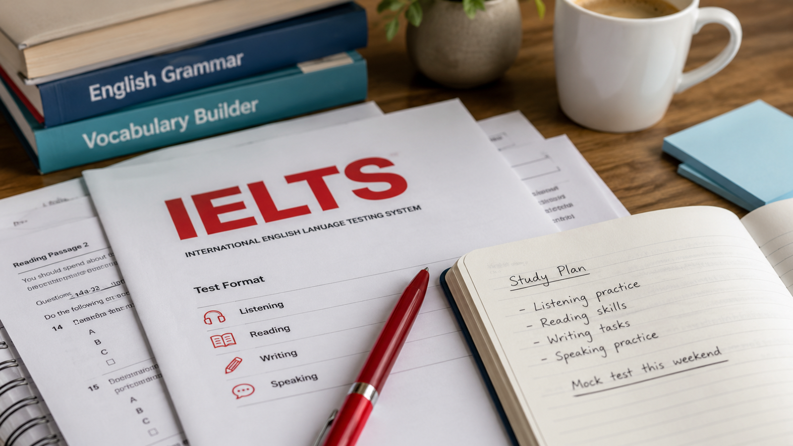 IELTS sınavına hazırlık materyalleri