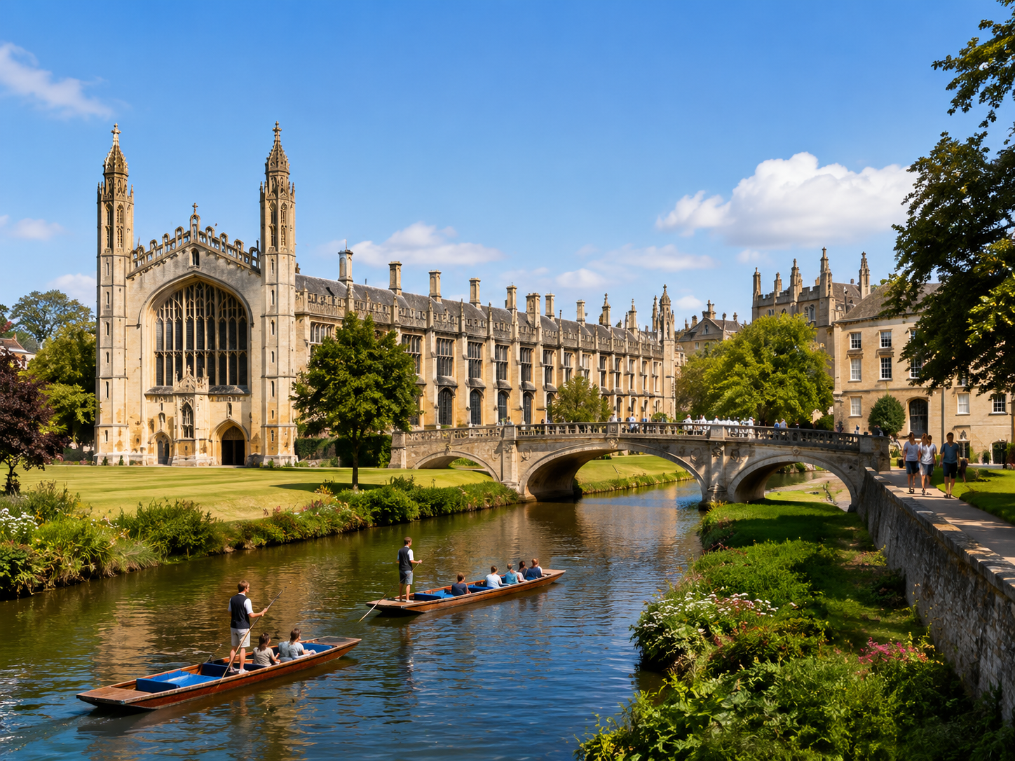 Cambridge yaz okulu ve üniversite kampüsleri